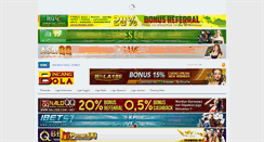 Desktop Screenshot of bincangbola.com